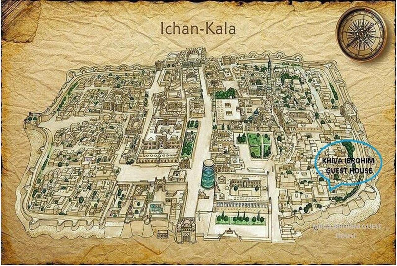 Khiva Ibrohim Guest House מראה חיצוני תמונה